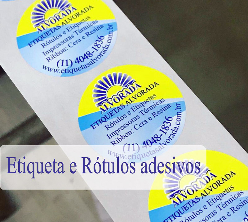 imagem de Etiquetas Adesivas e Rótulos Personalizados